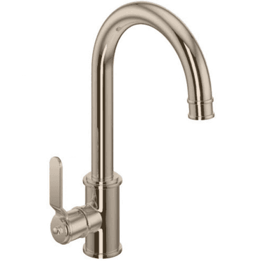 Perrin & Rowe Armstrong Single Lever Mixer With Smooth Handle Nickel
