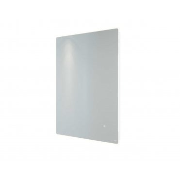 RAK-Amethyst 600x800 LED Illuminated Portrait Mirror with demister, shavers socket and touch sensor switch