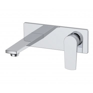 RAK-Blade Wall Mounted Basin Mixer with Back Plate