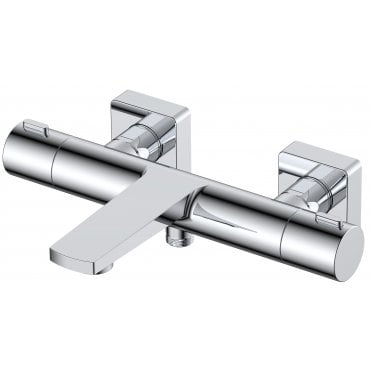 RAK-Blade Wall Mounted Exposed Thermostatic Bath Shower Mixer