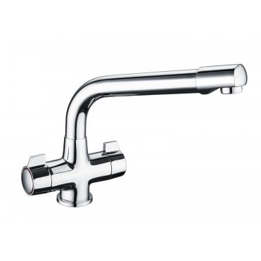 RAK Ceramics Sofia Cruciform Twin Lever Kitchen Sink Mixer RAKKIT018