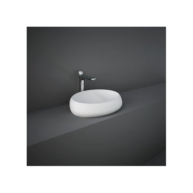 RAK  Cloud Counter Top Basin Matt White
