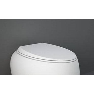 RAK-Cloud Soft Close Seat (Urea) in Matt White