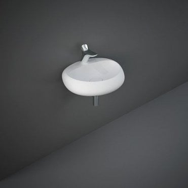 RAK Cloud Wall Hung Basin 550mm - Matt White