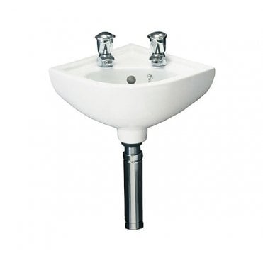 RAK Compact 440mm Wall Hung Corner Basin