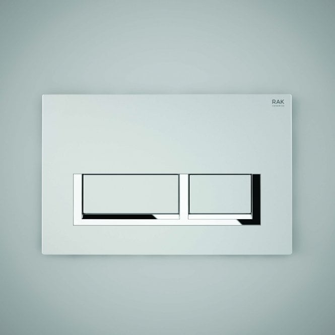 RAK -Ecofix Rectangular Push Plate for all Concealed Cisterns