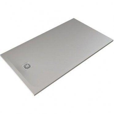 RAK Feeling 1200 x 900 mm Rectangular Bath Tub Replacement Shower Tray Grey