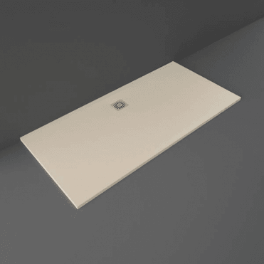 RAK Feeling 1700 x 800mm Rectangular Bath Tub Replacement Shower Tray Cappuccino
