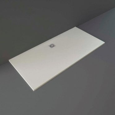 RAK Feeling 1700 x 800mm Rectangular Bath Tub Replacement Shower Tray Greige