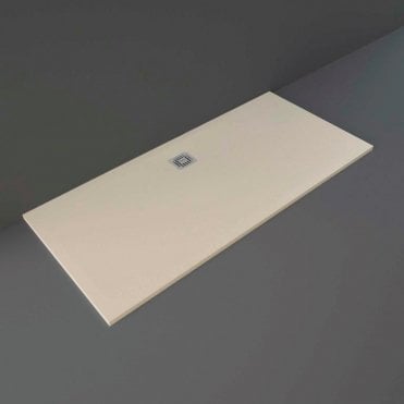 RAK Feeling 1800 x 800mm Rectangular Bath Tub Replacement Shower Tray Cappuccino