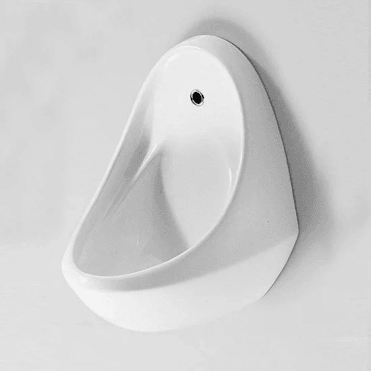 RAK Jazira Urinal with Fitting Brackets - White - JAZIRAURI URIBRAC