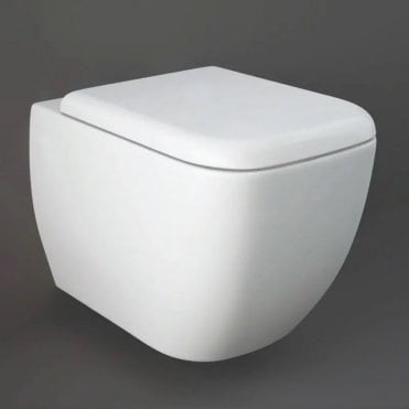 RAK Metropolitan Wall Hung WC & Soft Close Seat