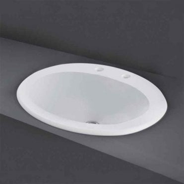 RAK-Mira 56cm Over Counter Wash Basin 2th