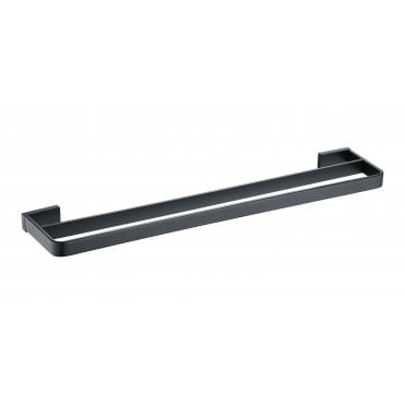 RAK-Moon Double Towel Rail in Black