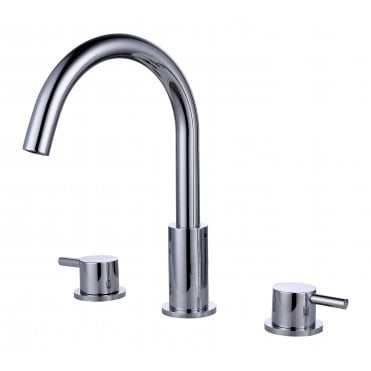 RAK-Prima Tech 3 Hole Deck Mounted Bath Filler