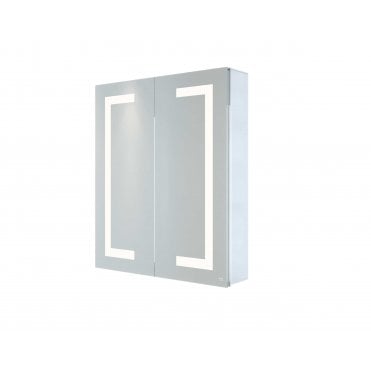 RAK-Sagittarius 600x700 LED Illuminated Mirrored Bluetooth Cabinet with demister,shavers socket and infra red switch