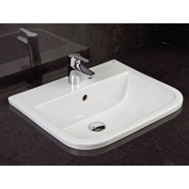 RAK Series 600 1 Tap Hole Inset Vanity Basin 500mm S600VB1