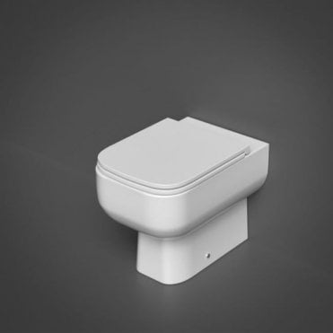 RAK-Series 600 Back to Wall Pan with Sandwich Soft Close Seat