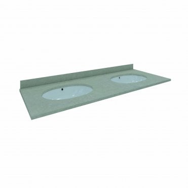 RAK-Washington 120cm Countertop 1TH in Grey with Backsplash