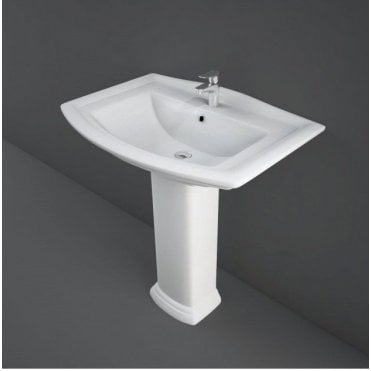 RAK-Washington 76cm Basin 1th Including Full Pedestal