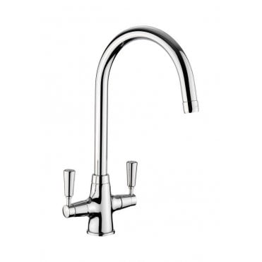 Aquaclassic 2 Dual Lever Mono Kitchen Mixer Tap Chrome TAC2CM/CM