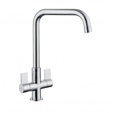 Rangemaster Aquaquad Monobloc Chrome Kitchen Tap