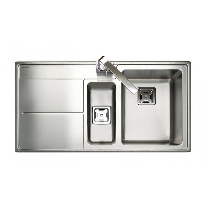Rangemaster  Arlington Stainless Steel 985 x 508 Half Bowl Left Hand