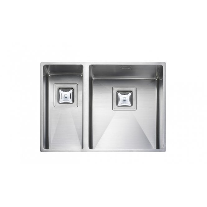 Rangemaster  Atlantic Kube Stainless Steel 580 x 430 Left Hand Undermount Sink