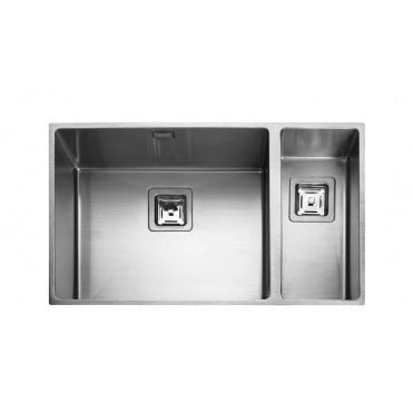 Rangemaster Atlantic Kube Stainless Steel 740 x 430 Right Hand Undermount Sink