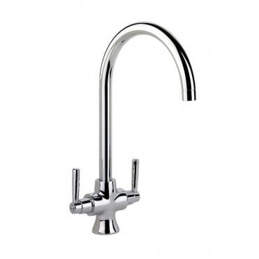 Rangemaster Cruciform Chrome Dual Lever Monobloc Tap