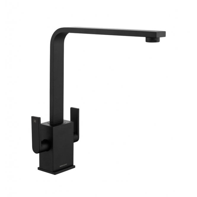 Rangemaster  Quadrant Matt Black Monobloc Kitchen Tap