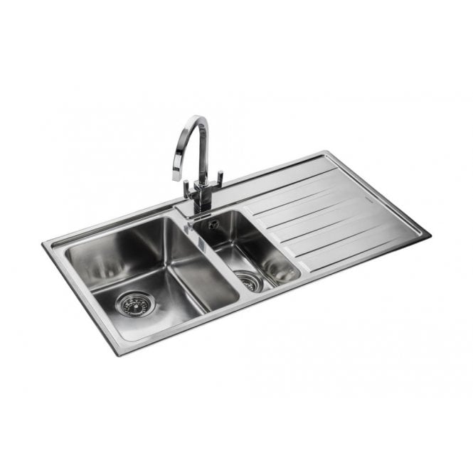 Rangemaster  Rockford Stainless Steel 985 x 508 Half Bowl Right Hand