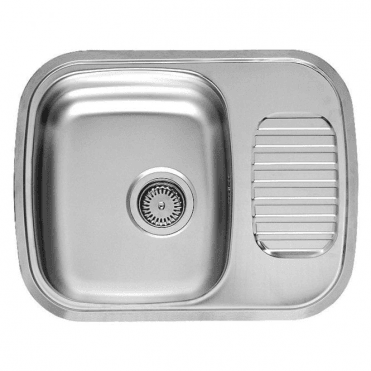 Reginox Regidrain-r 1.0 Bowl Polished Stainless Steel Kitchen Sink