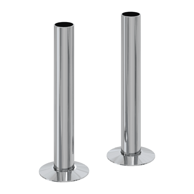 Reina 130mm Pipe Sleeve Kit Chrome