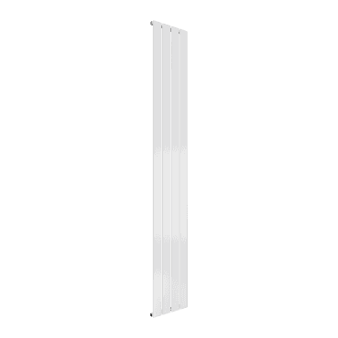 Reina Flat Vertical Single Panel Designer Radiator 1800 x 292mm White