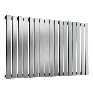 Reina Flox Single Horizontal 600 X 1003mm Brushed Stainless Steel Radiator