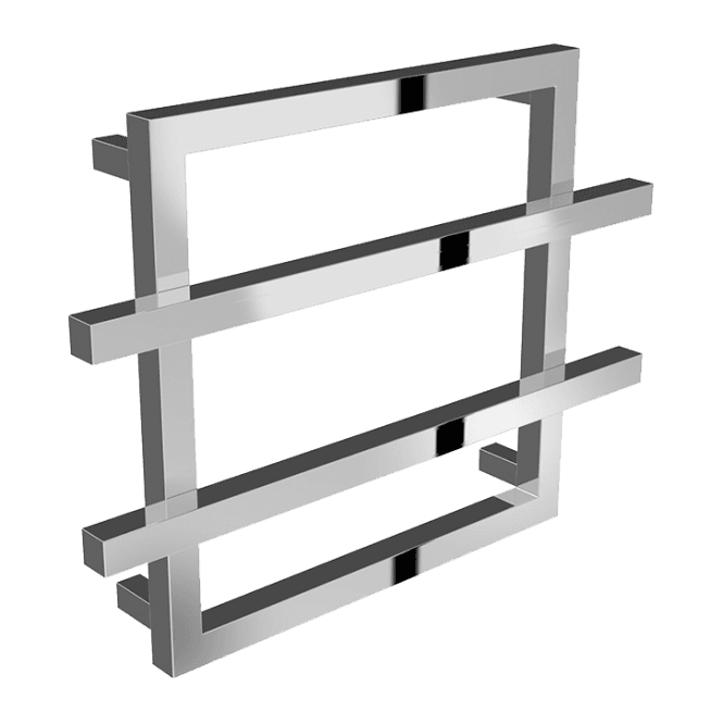Reina  Lago 2 Chrome Designer Radiator 450 x 600mm