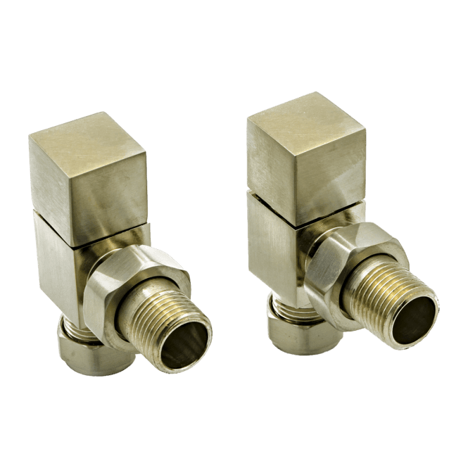 Reina Loge Angled Valves Brushed