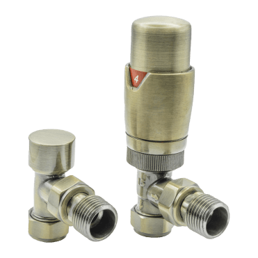 Modal TRV Angled Valves Bronze