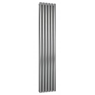 Reina Nerox Double Brushed 1800 x 354mm Vertical Radiator RNS-NRX1835SD
