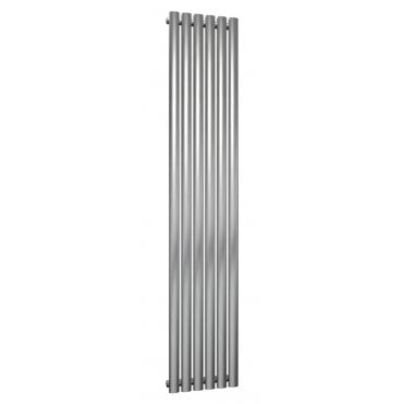 Reina Nerox Single 1800 x 354mm Brushed Vertical Radiator RNS-NRX1835S