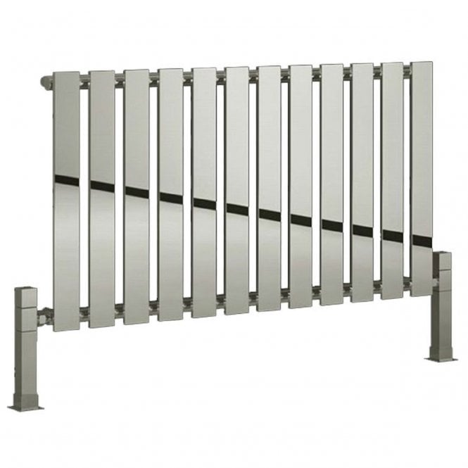 Reina  Pienza Horizontal Chrome Designer Radiator 550 x 1165mm RND-PNZ1165