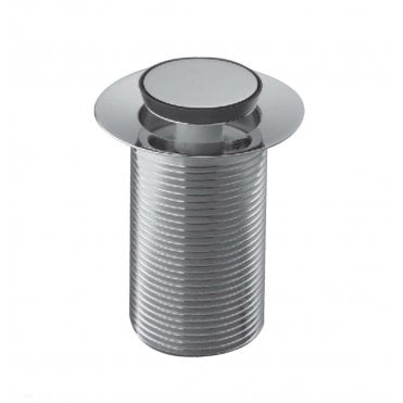 Roper Rhodes 75mm Unslotted Spring Waste Thread - Chrome - WASTE6