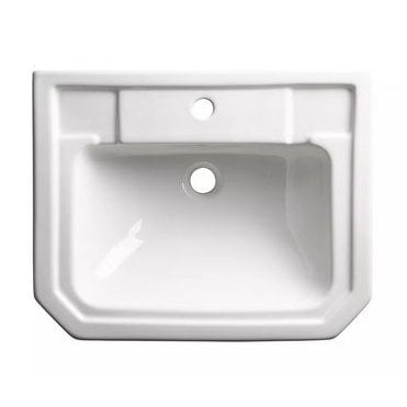 Roper Rhodes Harrow Semi-Countertop Basin 1 Tap Hole - White - SCSB850S