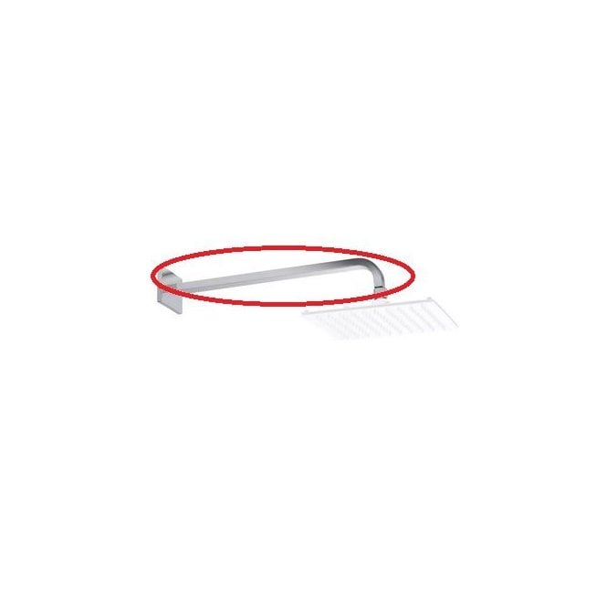 Roper Rhodes  Square Fixed Shower Arm & Back Nut - Chrome - SVARM05