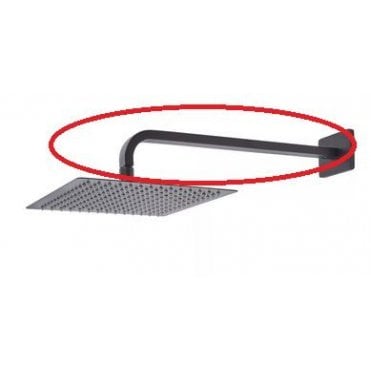 Roper Rhodes Square Shower Arm - Black - SVARM14
