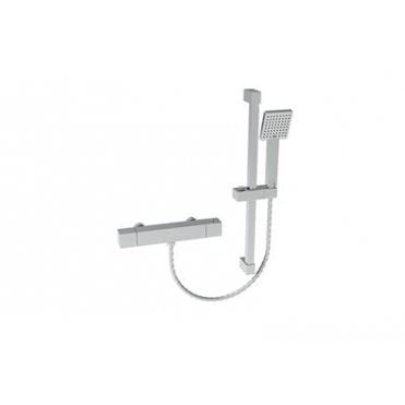 Rossa Thermostatic Shower Mixer With Slide Rail Kit