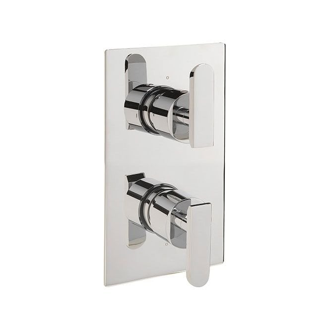 Sagittarius  Eclipse Thermostatic Concealed 2 Way Shower Valve/Diverter - Chrome
