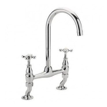 Kensington Bridge Sink Mixer Chrome