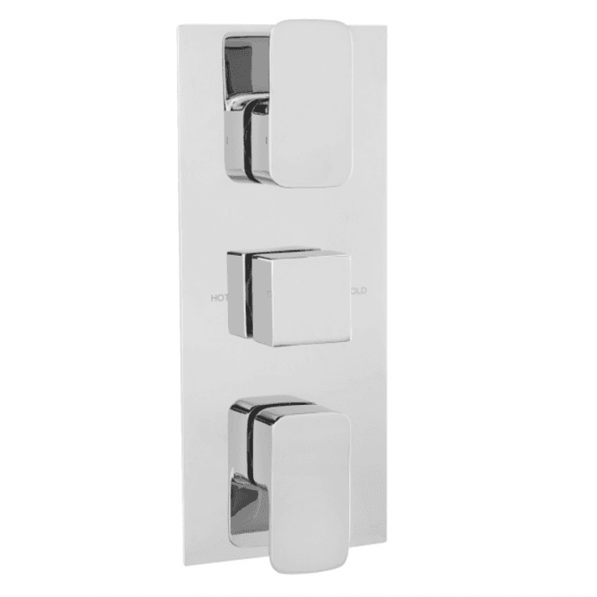 Sagittarius  Shero Concealed 3 Way Thermostatic Shower Valve Chrome